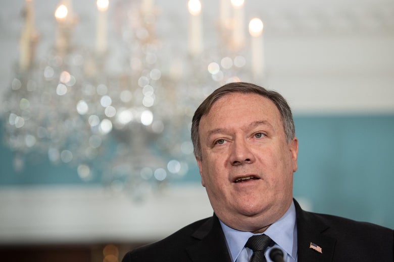 Secretary of State Mike Pompeo.